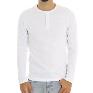 T-SHIRT VINTON LS BIANCO